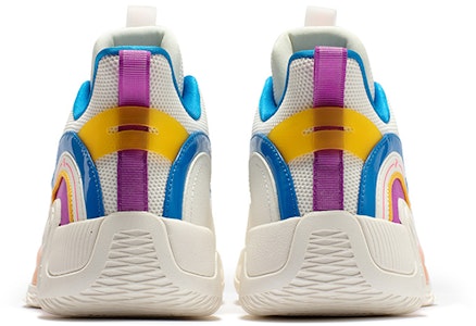 361° AG 驚空 Q彈科技 耐磨防滑 中筒 實戰籃球鞋 男款 白黃 Shop 361° AG 驚空 Q彈科技 耐磨防滑 中筒 實戰籃球鞋 男款 白黃