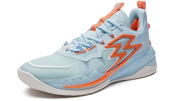 361° Big3 3.0 鹽汽水 減震防滑耐磨 低筒 實戰籃球鞋 藍橙 Lookbook 361° Big3 3.0 鹽汽水 減震防滑耐磨 低筒 實戰籃球鞋 藍橙