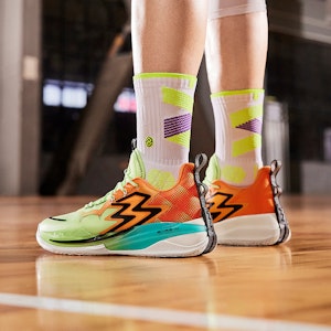 361° 大三元 3.0 三生萬物 緩衝 耐磨 低筒 實戰籃球鞋 男款 藍綠橙 Cheap 361° 大三元 3.0 三生萬物 緩衝 耐磨 低筒 實戰籃球鞋 男款 藍綠橙