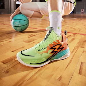 361° 大三元 3.0 三生萬物 緩衝 耐磨 低筒 實戰籃球鞋 男款 藍綠橙 2