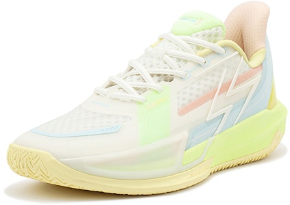 361° 大三 4.0 快速 晴空降震防滑耐磨 低筒 實戰籃球鞋 男款 白黃 Order 361° 大三 4.0 快速 晴空降震防滑耐磨 低筒 實戰籃球鞋 男款 白黃