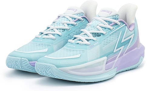 361° 大三 4.0 快速 冰霜 減震防滑耐磨 低筒 籃球鞋 男款 卷雲藍 Lookbook 361° 大三 4.0 快速 冰霜 減震防滑耐磨 低筒 籃球鞋 男款 卷雲藍