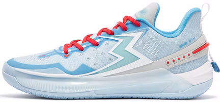 361 Degrees BIG3 5.0 Quick Low Basketball Shoes Ice Blue - Traction & Cushion. 672421121-5 361 Degrees BIG3 5.0 Quick Low Basketball Shoes Ice Blue - Traction & Cushion. 672421121-5
