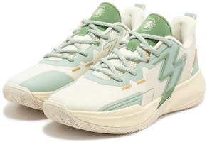 361° Big3 Team 減震防滑耐磨 低筒 籃球鞋 男款 米綠色 Lookbook 361° Big3 Team 減震防滑耐磨 低筒 籃球鞋 男款 米綠色