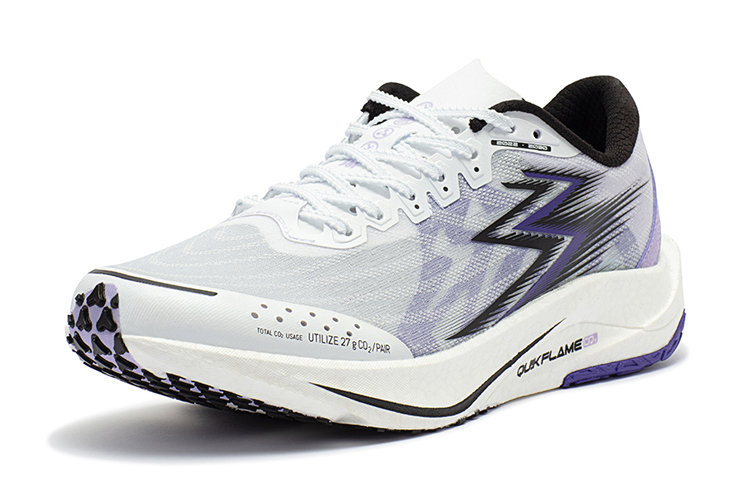 Order 361° 疾風2 Pro 幻影紫色 訓練 減震防滑輕便 低筒 專業運動鞋 男女皆宜 白紫色