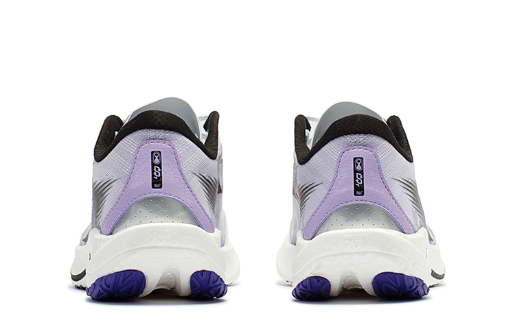 Shop 361° 疾風2 Pro 幻影紫色 訓練 減震防滑輕便 低筒 專業運動鞋 男女皆宜 白紫色