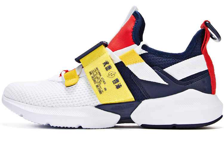 361° Cross Fire Glory Lifestyle Shoes 'White Navy Red' 571936726-3