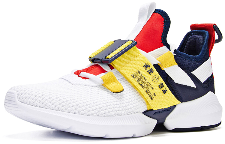 361° Cross Fire Glory Lifestyle Shoes 'White Navy Red' 圖 3