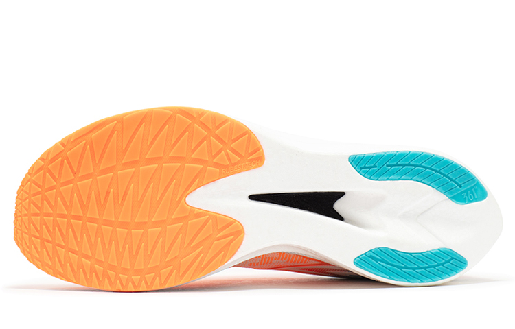 Purchase 361° 翔燃ET 1.5 全力加速 舒適彈性 減震透氣耐磨 低筒 跑步鞋 男款 螢光超級橙扣環藍