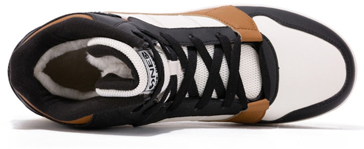 361° 舒適 高筒 板鞋 男款 烏黑色 Shop 361° 舒適 高筒 板鞋 男款 烏黑色