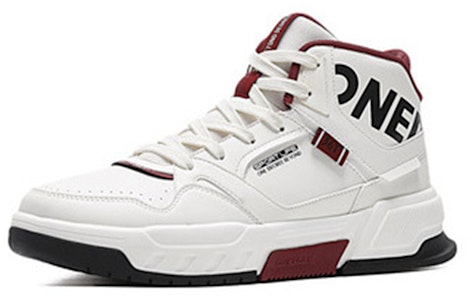 Sneaker Tinggi 361° 'Pertempuran Mecha Putih Hitam Merah' 672046610B-1 Lookbook Sneaker Tinggi 361° 'Pertempuran Mecha Putih Hitam Merah' 672046610B-1