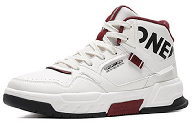 361° High-Top Sneaker 'Mecha Battle White Black Red' 672046610B-1 Lookbook 361° High-Top Sneaker 'Mecha Battle White Black Red' 672046610B-1