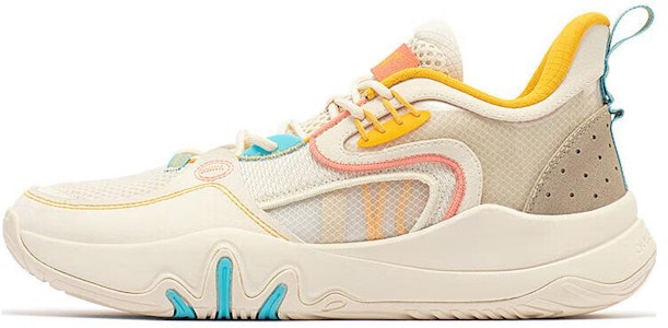 361° 熔岩 耐磨減震 低筒 籃球鞋 男款 米黃 Buy 361° 熔岩 耐磨減震 低筒 籃球鞋 男款 米黃