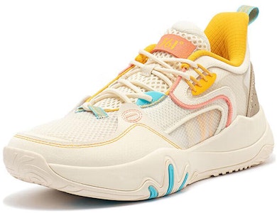 361° 熔岩 耐磨減震 低筒 籃球鞋 男款 米黃 Order 361° 熔岩 耐磨減震 低筒 籃球鞋 男款 米黃