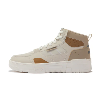 361° Mid Top 'Oat Milk/Wheat Brown'