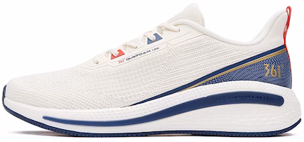 361° QU!K Light Breathable Running Shoes 'White Blue' 572132213-1 361° QU!K Light Breathable Running Shoes 'White Blue' 572132213-1