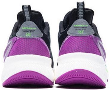 361° QU!K LITE Zapatillas Ligeras Transpirables para Correr 'Negro Morado' 572032218-7 Shop 361° QU!K LITE Zapatillas Ligeras Transpirables para Correr 'Negro Morado' 572032218-7