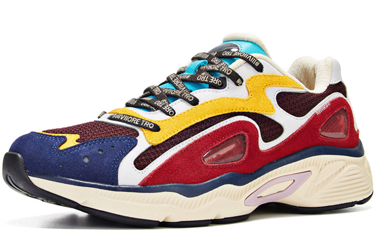 Order 361° 复古口罩深咖啡淡骨色 671936773-22