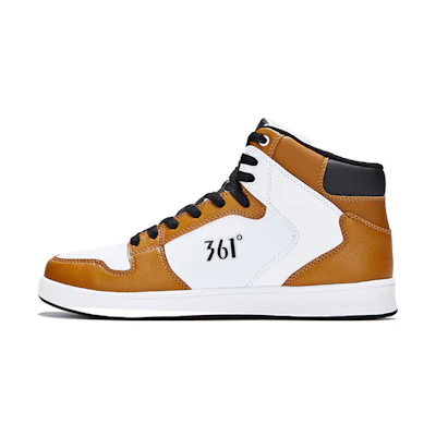 361° Retro High 'Warm Brown White'