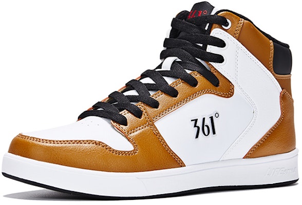 361° Retro High 'Warm Brown White' 671736609-8 Lookbook 361° Retro High 'Warm Brown White' 671736609-8