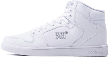 361° Retro High-Top Skate 'White Gray' 671736609-1 361° Retro High-Top Skate 'White Gray' 671736609-1