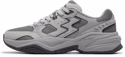 361 Degrees Sailing Series Retro Dad Shoes Gray - Men’s Comfortable Non-Slip Sneakers 672436765-3 361 Degrees Sailing Series Retro Dad Shoes Gray - Men’s Comfortable Non-Slip Sneakers 672436765-3