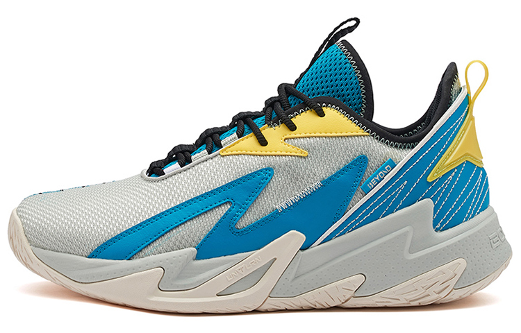 361 Degrees Shadow Blade 2 Low-Top Basketball Shoes - Comfort, Grip & Durability 672211106 Gray Blue
