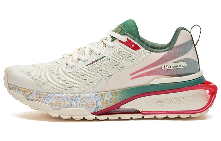 361° Three-state 2.0 Running Shoes 'White Green' 572212237-1