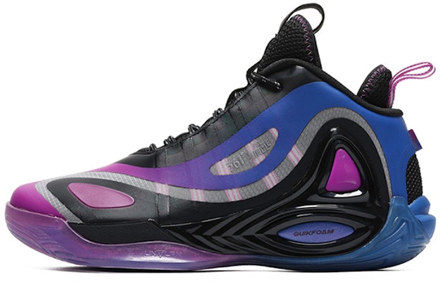 361° x Aaron Gordon Qu!ck Foam Basketball Shoes 'Black Purple Blue' 572031114-3 Buy 361° x Aaron Gordon Qu!ck Foam Basketball Shoes 'Black Purple Blue' 572031114-3