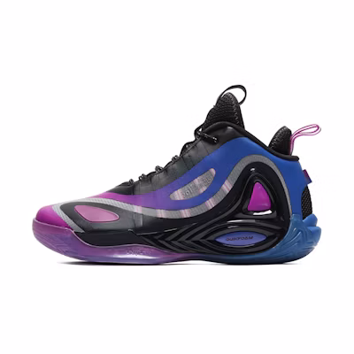 361° Aaron Gordon Qu!ck Foam Basketball Shoes 'Black Purple Blue'
