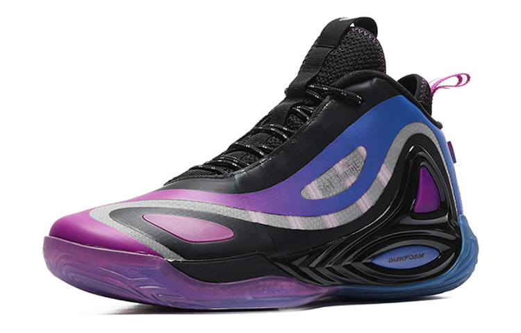 Order Zapatillas de Baloncesto 361° x Aaron Gordon Qu!ck Foam 'Negro Morado Azul' 572031114-3
