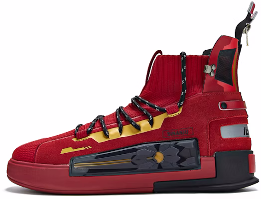 361° 高達聯名款 休閒 中筒 板鞋 男款 體育紅 Buy 361° 高達聯名款 休閒 中筒 板鞋 男款 體育紅