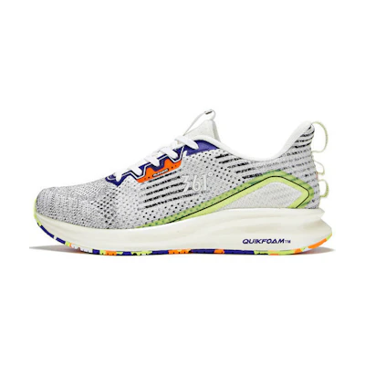 361° QU!K Titanium Speed 2.0 Running Shoes 'White Fluorescent Green'