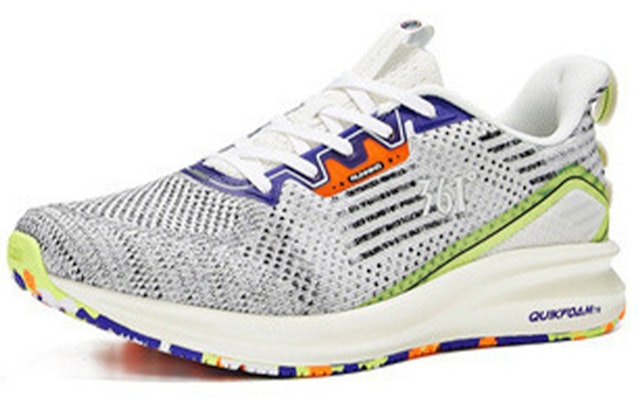 361° x QU!K Titanium Speed 2.0 Running Shoes 'White Fluorescent Green' 572012225-1 Lookbook 361° x QU!K Titanium Speed 2.0 Running Shoes 'White Fluorescent Green' 572012225-1