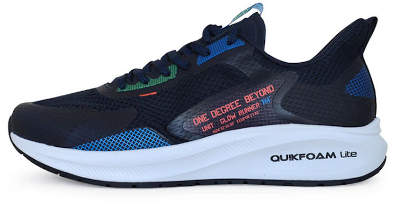 361° 雨逸 Q立方 低筒 跑步鞋 男款 黑藍影 Buy 361° 雨逸 Q立方 低筒 跑步鞋 男款 黑藍影