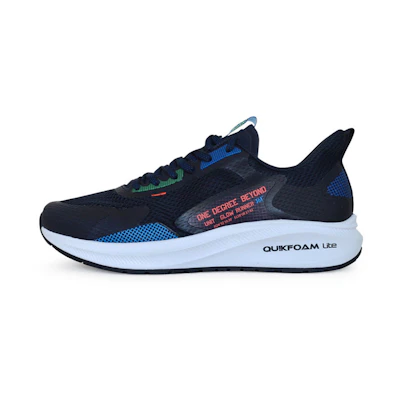 361° QU!KFOAM Running Shoes 'Black Blue'