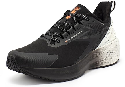 361° 雨幕 7代 墨雨 舒適 減震防滑 低筒 跑步鞋 男款 曜石黑/螢光紅橙色 Order 361° 雨幕 7代 墨雨 舒適 減震防滑 低筒 跑步鞋 男款 曜石黑/螢光紅橙色