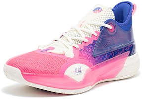 361° 禪5 WTA 休閒百搭 防滑耐磨 低筒 籃球鞋 男款 螢光粉 Order 361° 禪5 WTA 休閒百搭 防滑耐磨 低筒 籃球鞋 男款 螢光粉