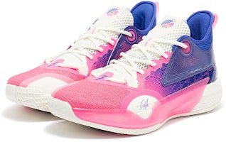 361° 禪5 WTA 休閒百搭 防滑耐磨 低筒 籃球鞋 男款 螢光粉 Lookbook 361° 禪5 WTA 休閒百搭 防滑耐磨 低筒 籃球鞋 男款 螢光粉