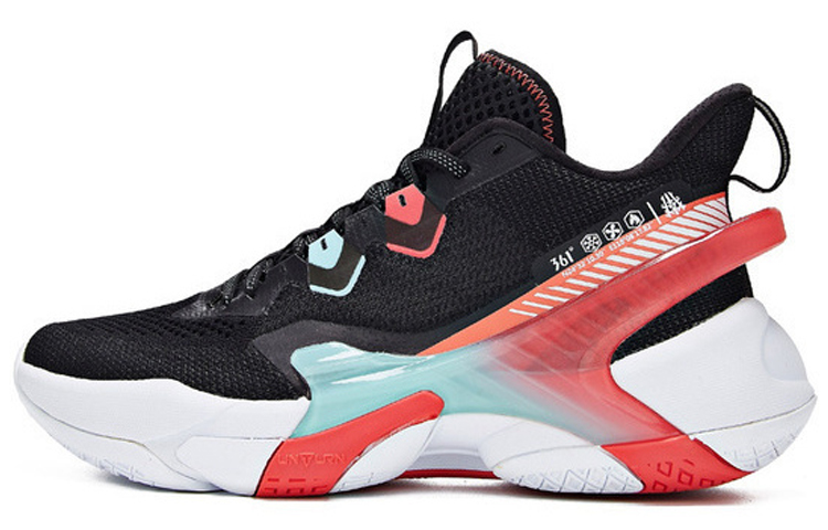 361° Zhàn Lán 'Black Red' 672021107-4