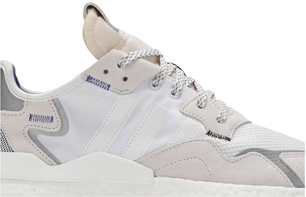 Night jogger 2025 adidas white