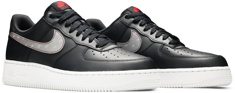 3M x Nike Air Force 1 Low 時尚休閒潮流 低幫 板鞋 男款 黑 Cheap 3M x Nike Air Force 1 Low 時尚休閒潮流 低幫 板鞋 男款 黑