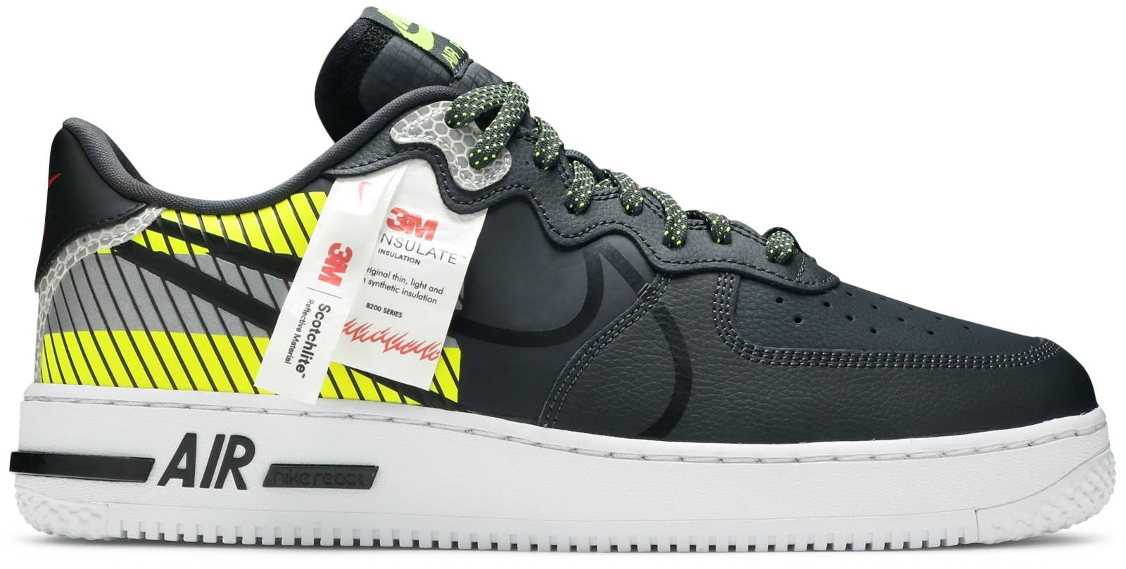 3-m-x-nike-air-force-1-react-lx-anthracite-volt
