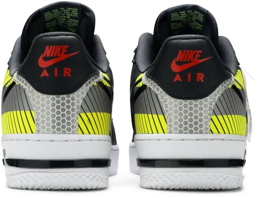 3M x ナイキ エアフォース1 リアクト LX "アンスラサイトボルト" CT3316-003 Details for 3M x ナイキ エアフォース1 リアクト LX "アンスラサイトボルト" CT3316-003