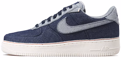 3x1 x Nike Air Force 1 Low Premium 'Raw Indigo' 905345-402 3x1 x Nike Air Force 1 Low Premium 'Raw Indigo' 905345-402