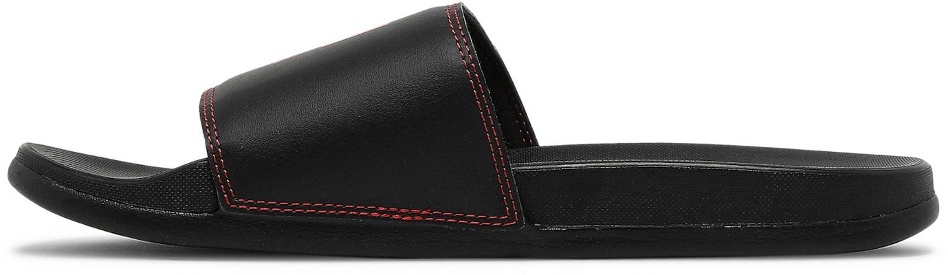 424 x Arsenal FC x adidas Adilette Comfort Slide 'Black Scarlet' GW7545 Lookbook 424 x Arsenal FC x adidas Adilette Comfort Slide 'Black Scarlet' GW7545