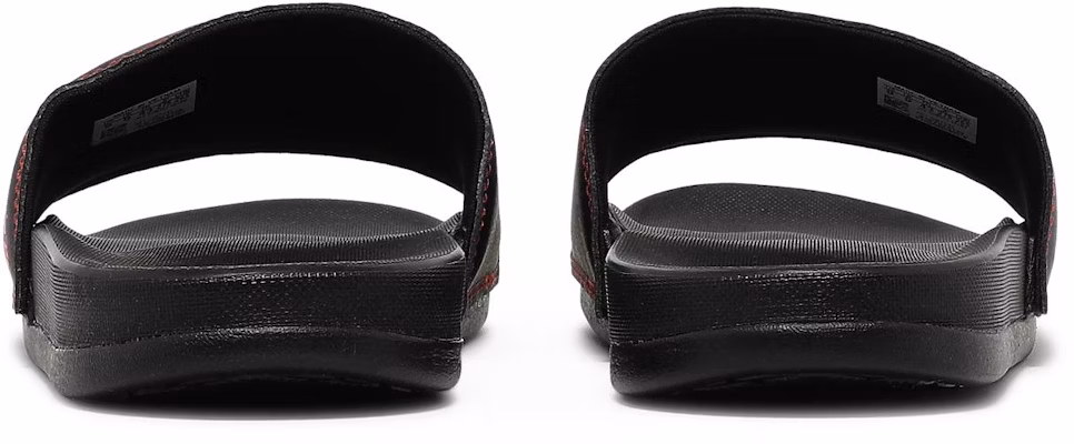 424 x Arsenal FC x adidas Adilette Comfort Slide 'Hitam Merah' GW7545 Details for 424 x Arsenal FC x adidas Adilette Comfort Slide 'Hitam Merah' GW7545