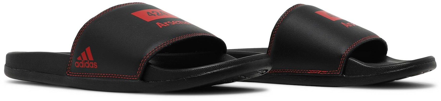 424 x Arsenal FC x adidas Adilette Comfort Slide 'Hitam Merah' GW7545 Cheap 424 x Arsenal FC x adidas Adilette Comfort Slide 'Hitam Merah' GW7545