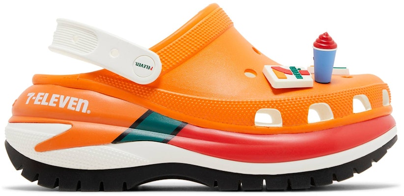 7-Eleven x Crocs Mega Crush Clog 'Orange' 208273-810 Buy 7-Eleven x Crocs Mega Crush Clog 'Orange' 208273-810