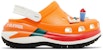 7-Eleven x Crocs Mega Crush Clog 'Orange' | Selipar Kolaborasi 7-Eleven Warna Oren 208273-810